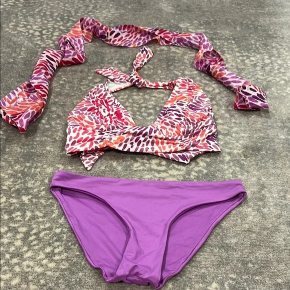 ZINGARA BIKINI AND ZINGARA HAT TIE SILK